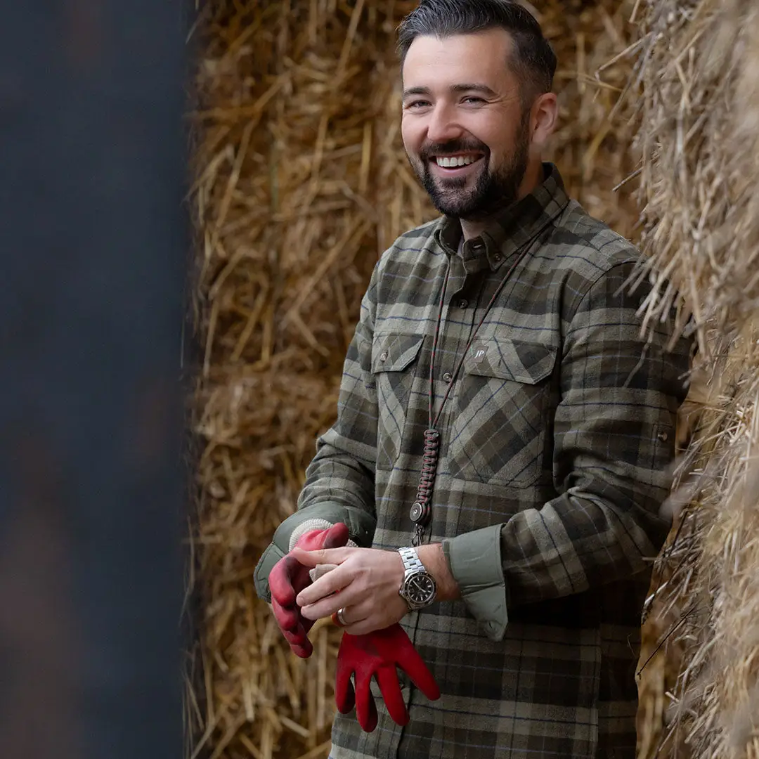Jack Pyke Bleasdale Heavy Flannel Shirt - Image 2