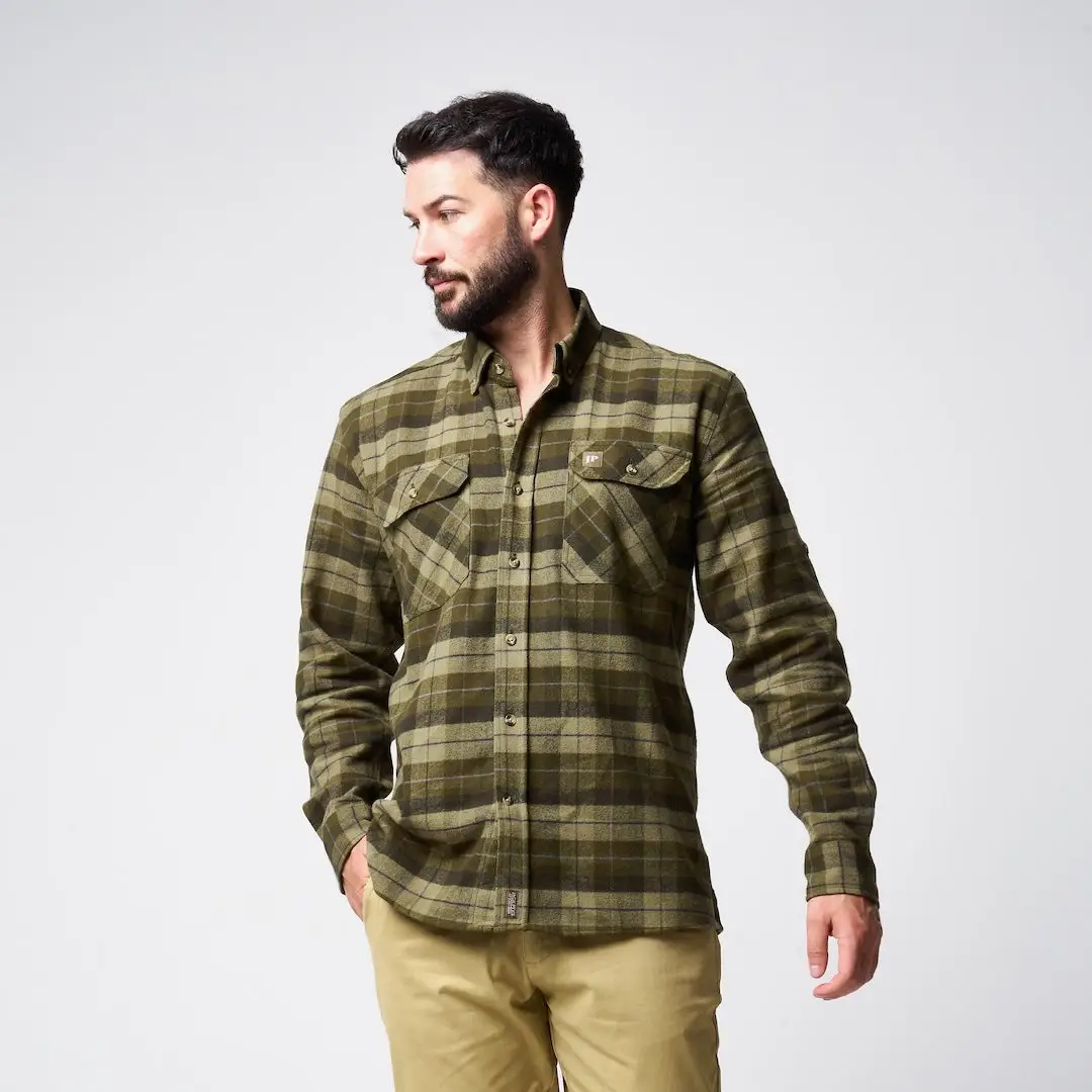 Jack Pyke Bleasdale Heavy Flannel Shirt - Image 3