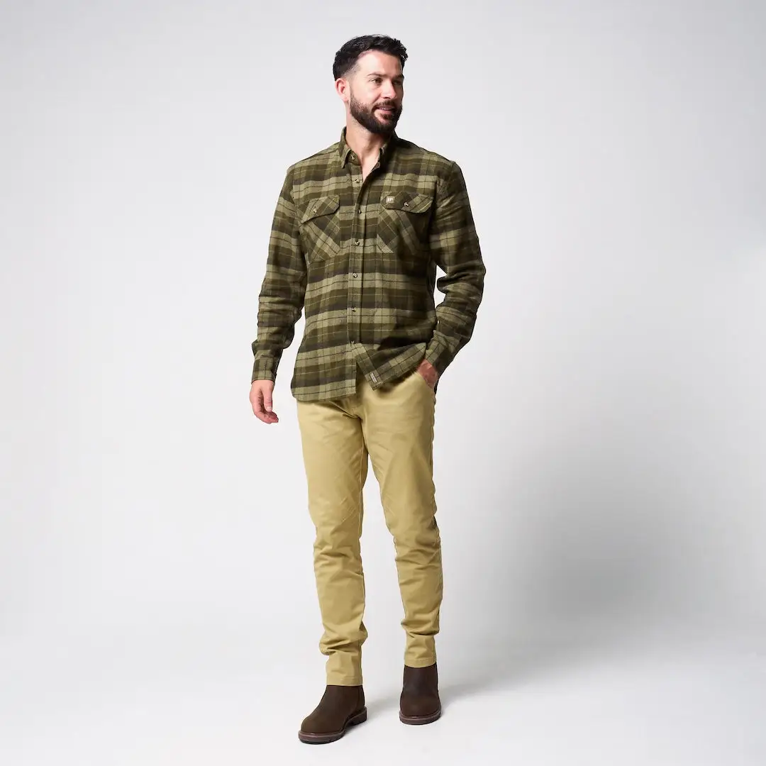Jack Pyke Bleasdale Heavy Flannel Shirt - Image 7