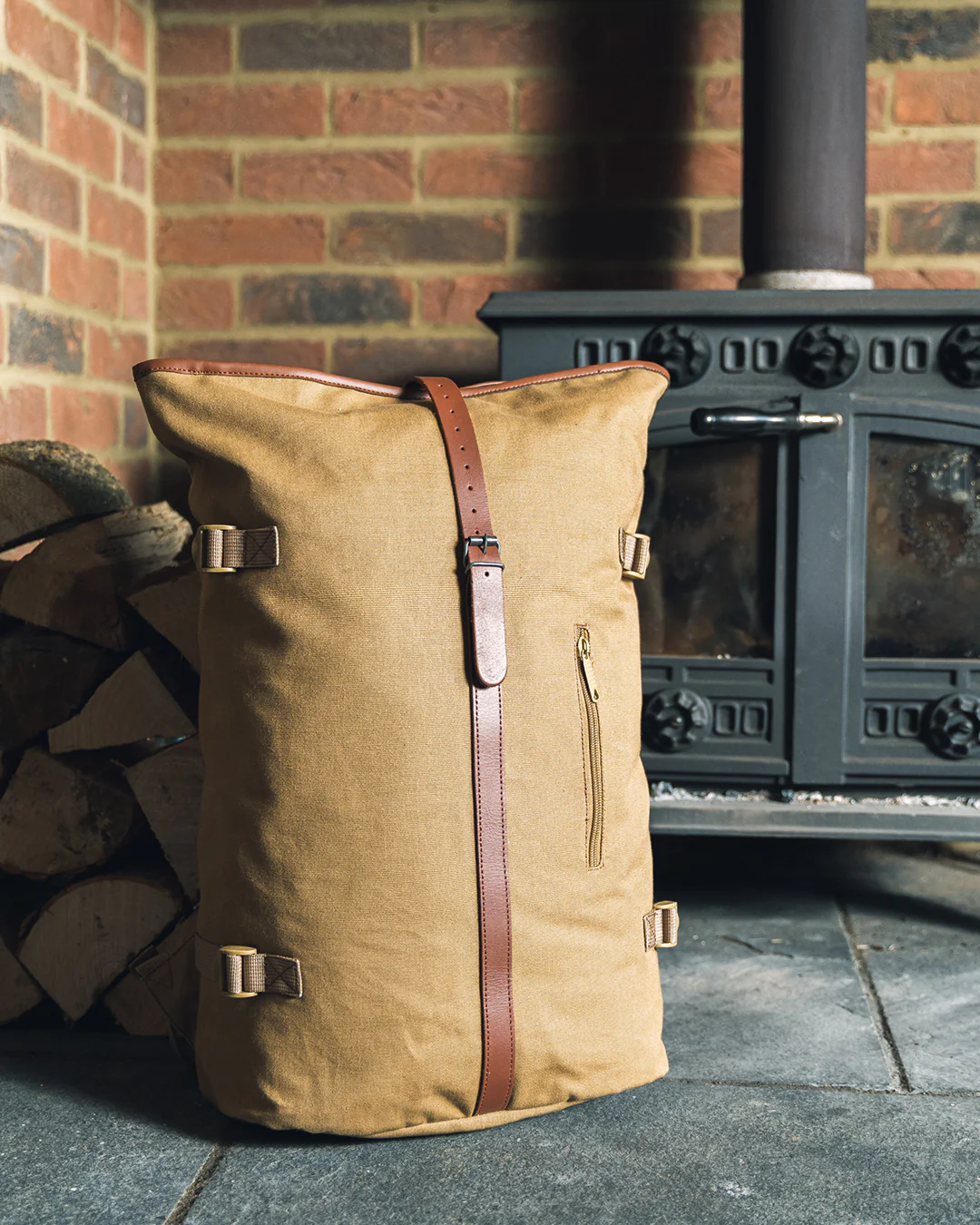 Jack Pyke Canvas Fold Top Rucksack - Image 6