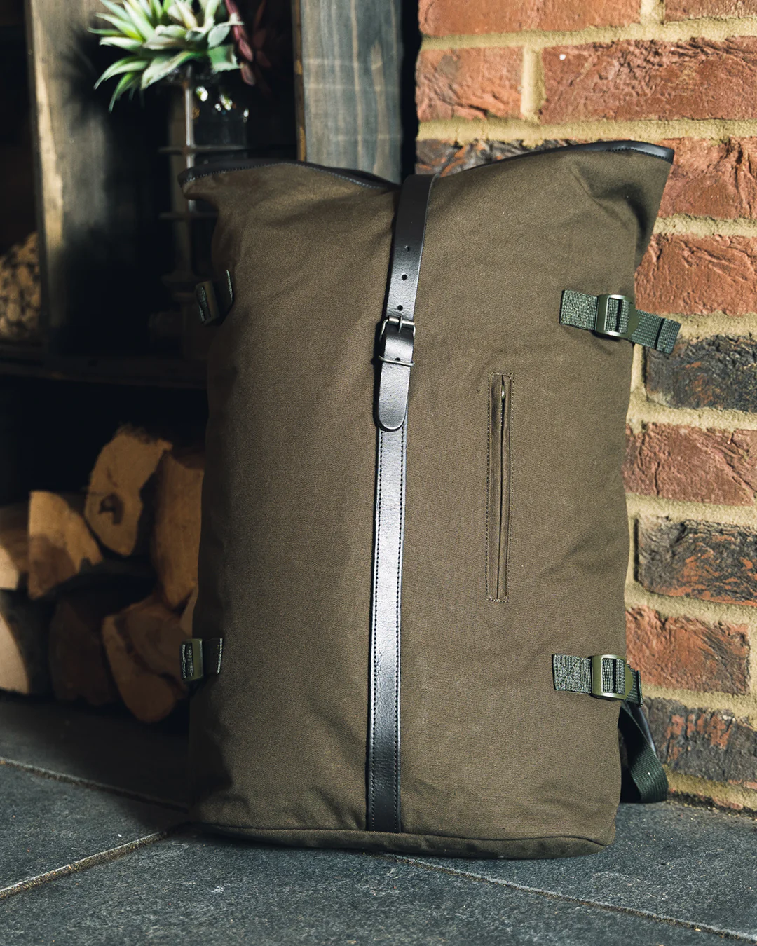 Jack Pyke Canvas Fold Top Rucksack - Image 6