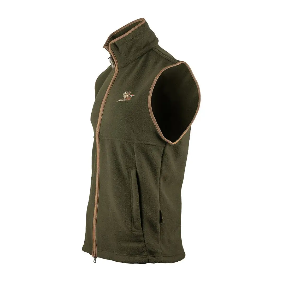 Jack Pyke Countryman Fleece Gilet With Pheasant Motif - Image 3
