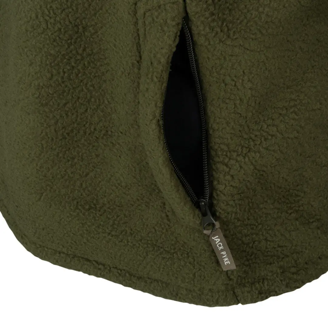 Jack Pyke Half Zip Sherpa Fleece Pullover - Image 9