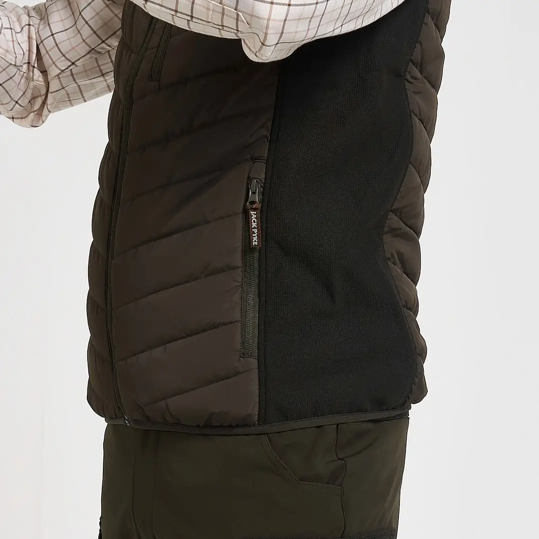 Jack Pyke Hybrid Quilted Gilet - Image 12