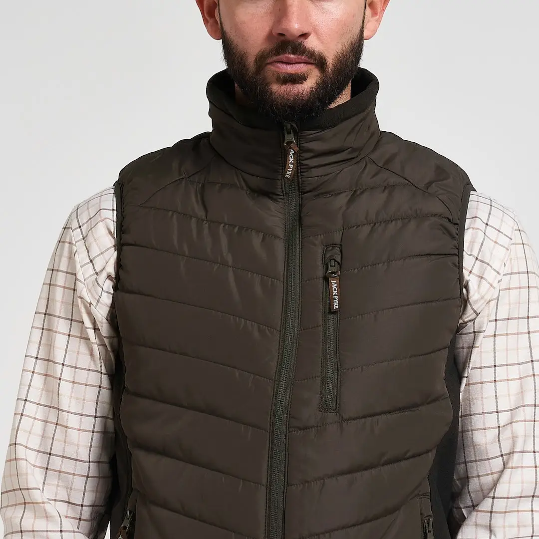 Jack Pyke Hybrid Quilted Gilet - Image 6