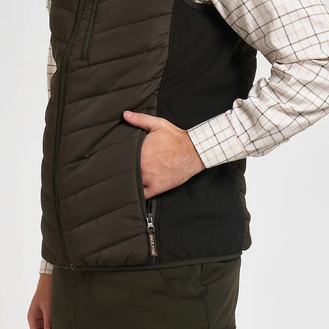 Jack Pyke Hybrid Quilted Gilet - Image 9