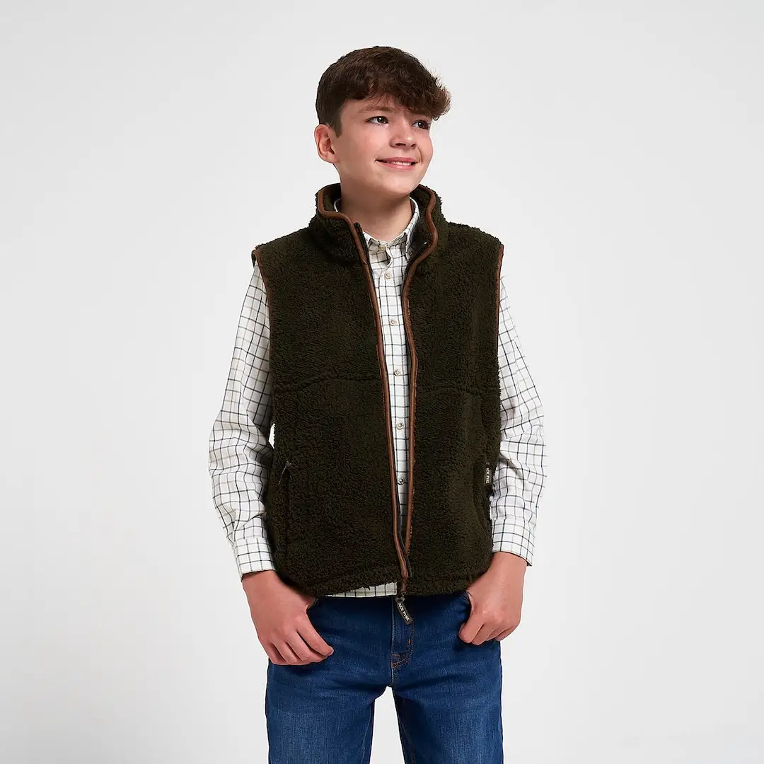 Jack Pyke Junior Sherpa Fleece Gilet - Image 4