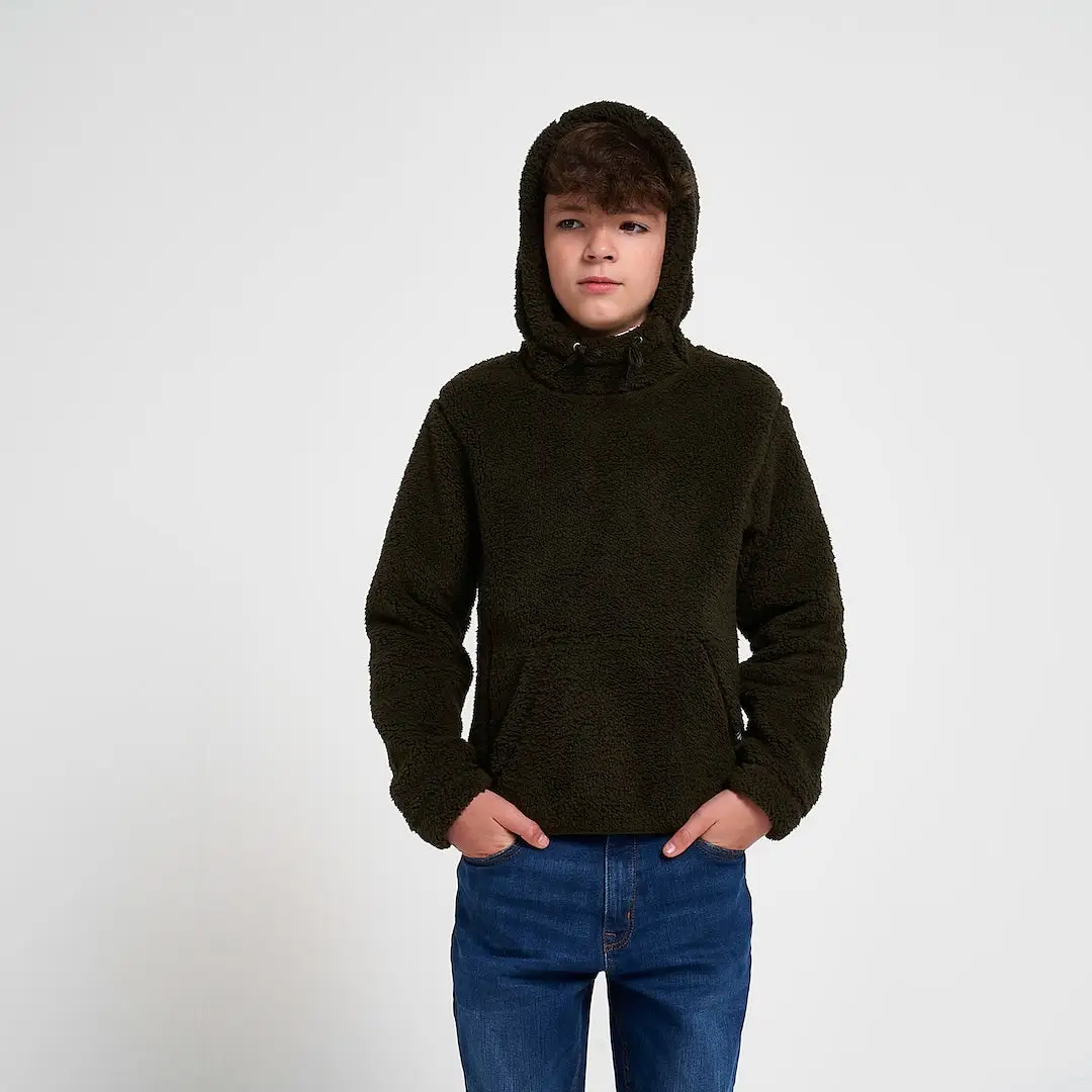 Jack Pyke Junior Sherpa Fleece Hoodie - Image 8