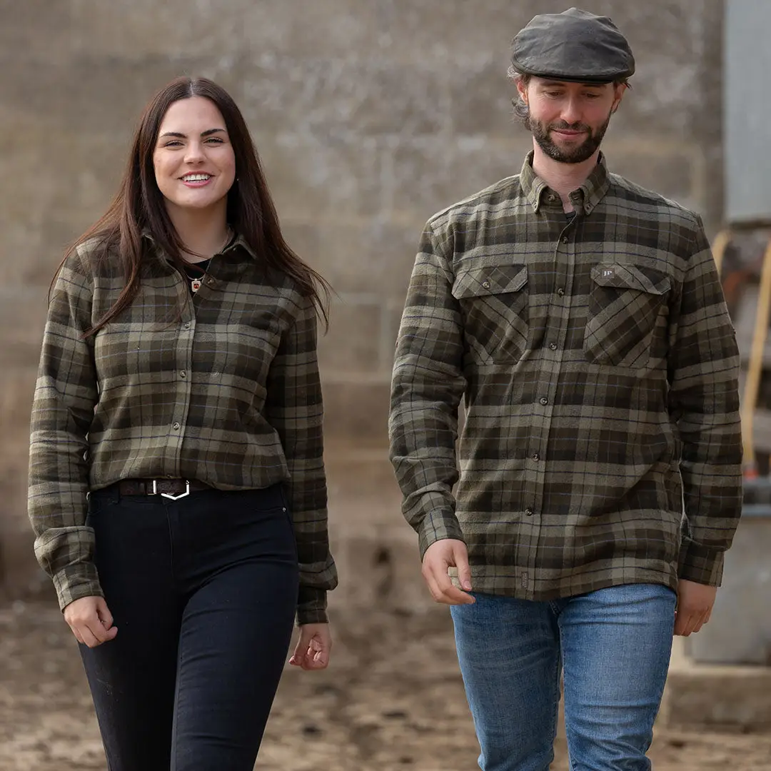 Jack Pyke Ladies Bleasdale Heavy Flannel Shirt - Image 4