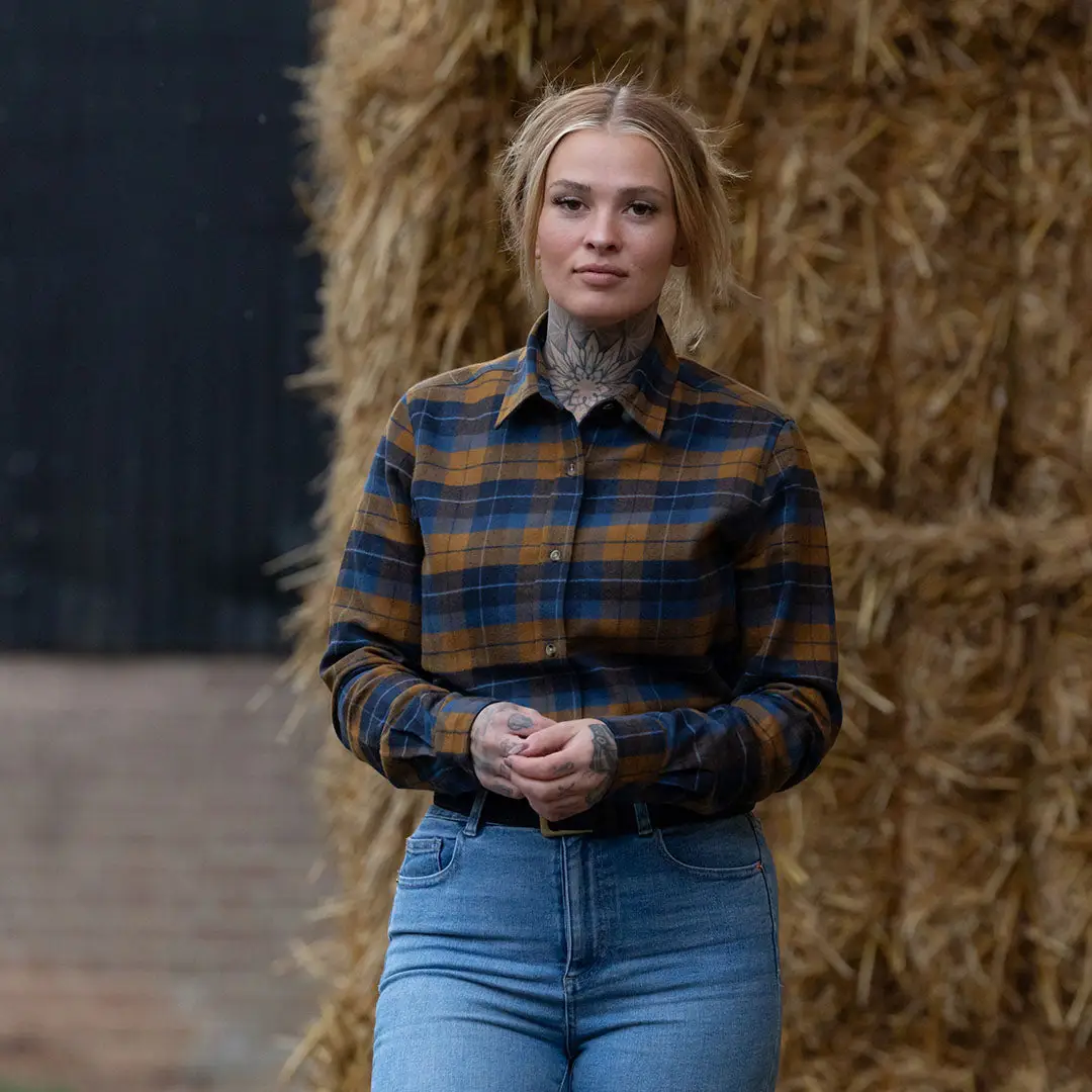 Jack Pyke Ladies Bleasdale Heavy Flannel Shirt - Image 2