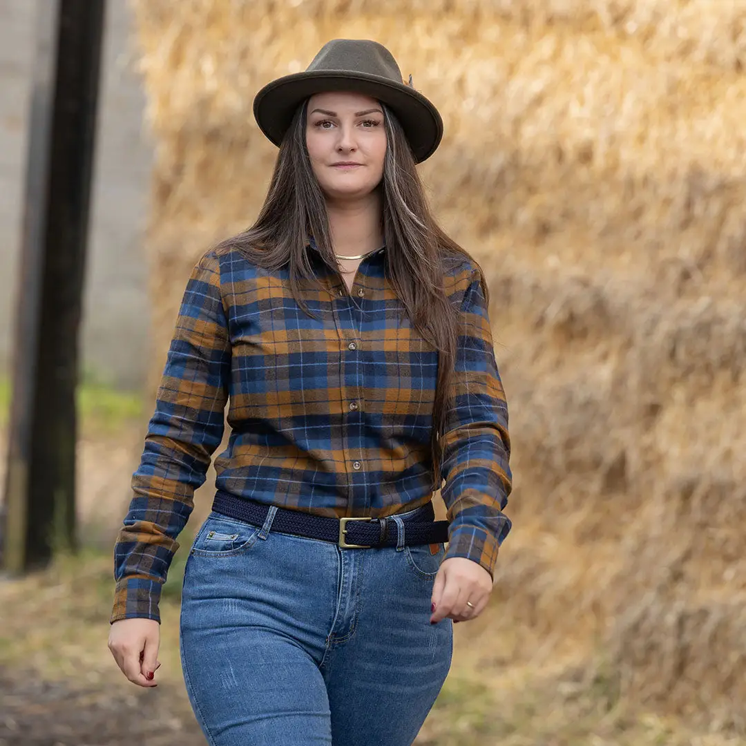 Jack Pyke Ladies Bleasdale Heavy Flannel Shirt - Image 4