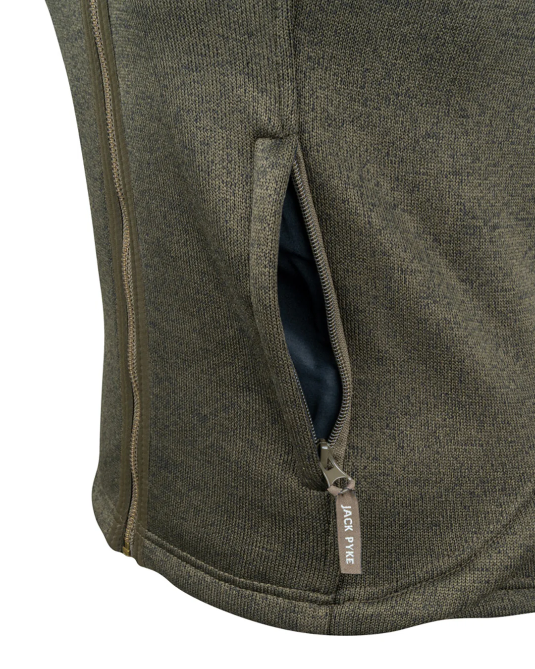 Jack Pyke Ladies Melange Fleece Gilet - Image 3