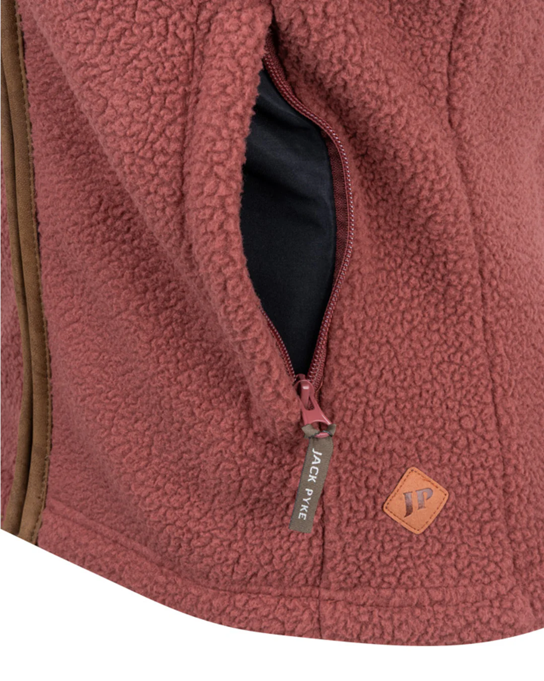 Jack Pyke Ladies Sherpa Fleece Gilet - Image 6