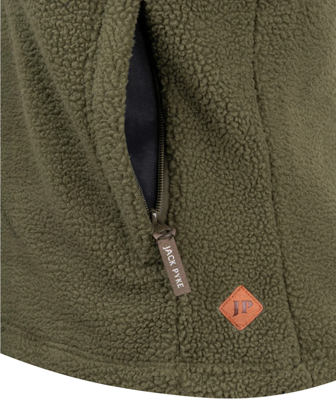Jack Pyke Ladies Sherpa Fleece Gilet - Image 4