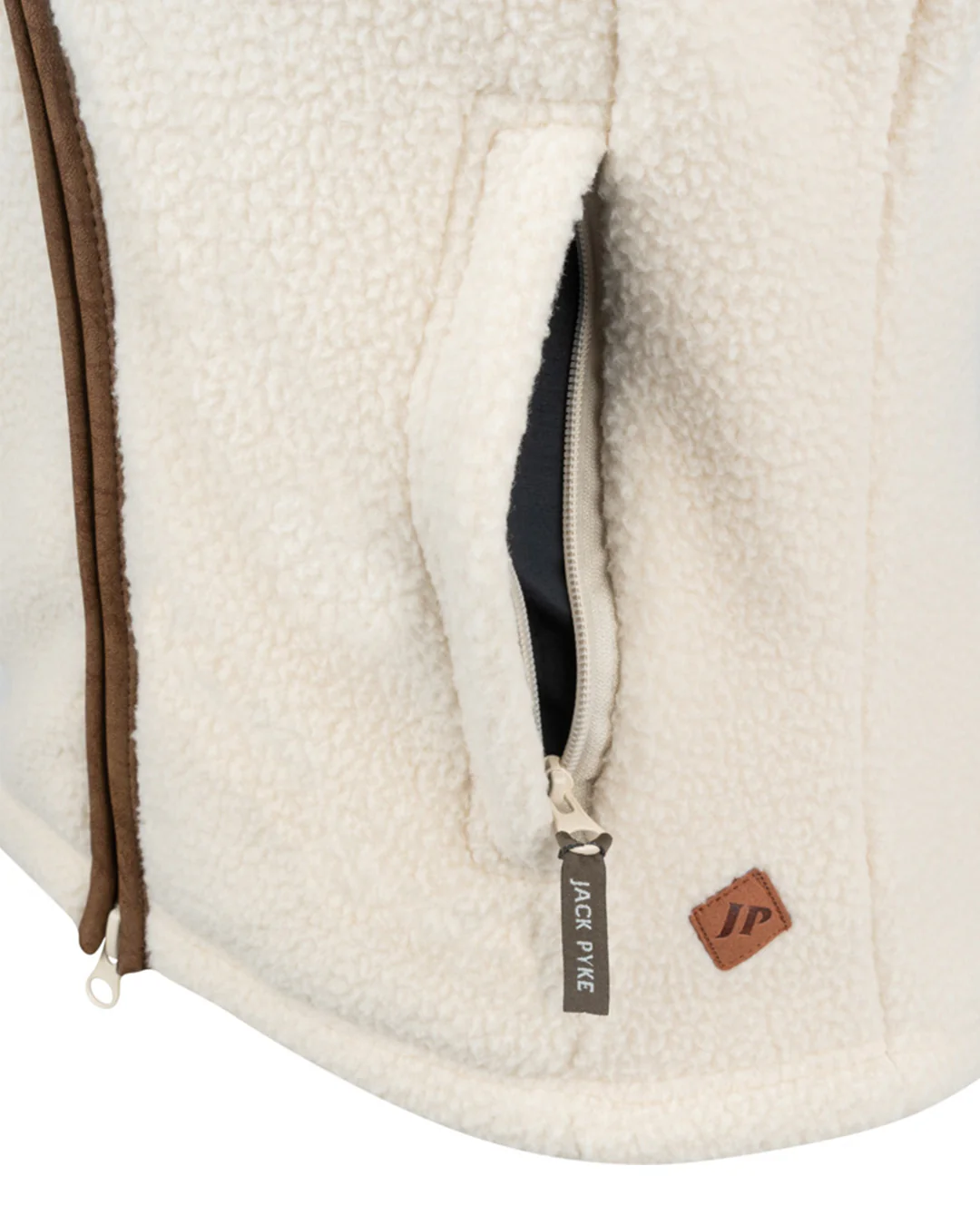Jack Pyke Ladies Sherpa Fleece Gilet - Image 4