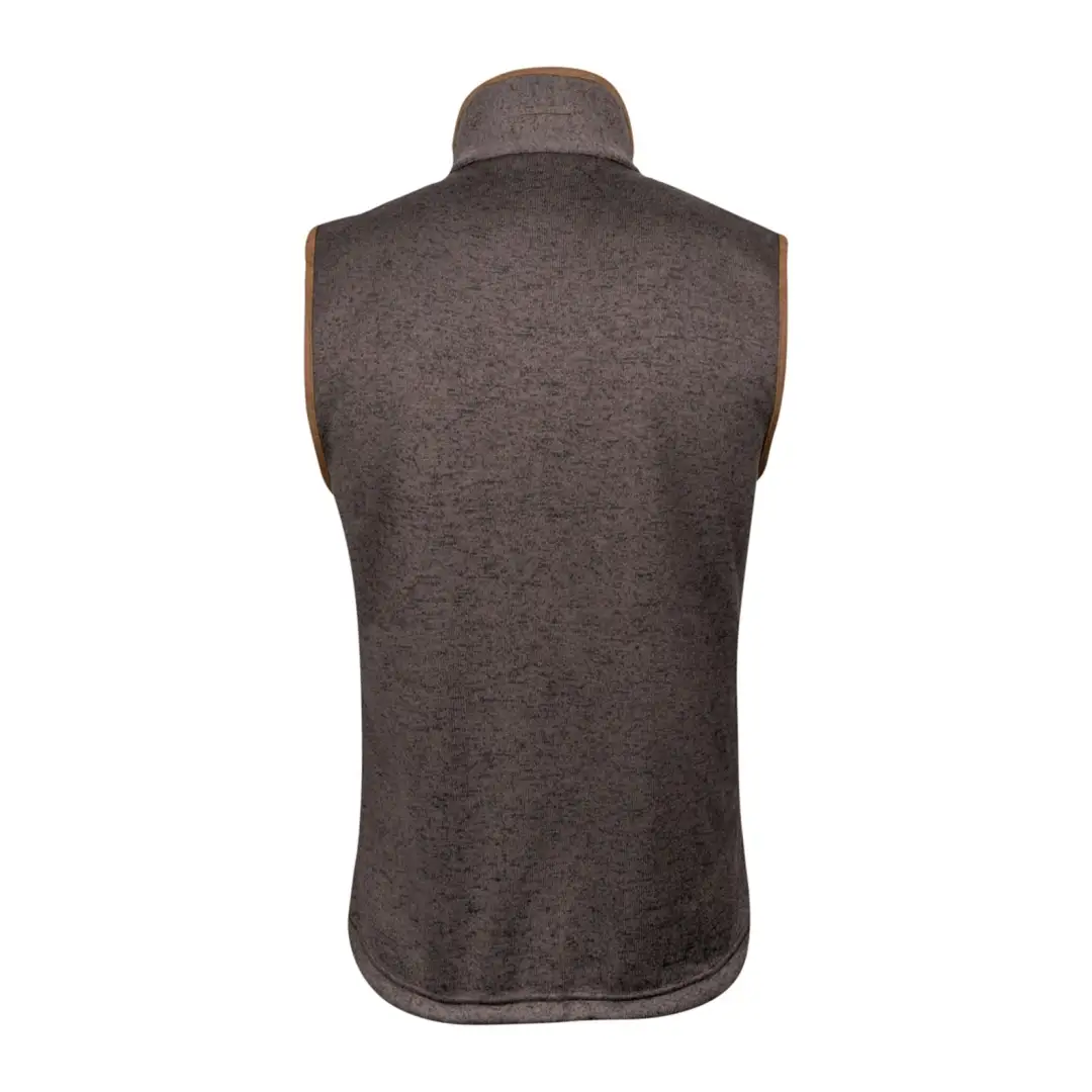 Jack Pyke Melange Fleece Gilet Brown - Image 3