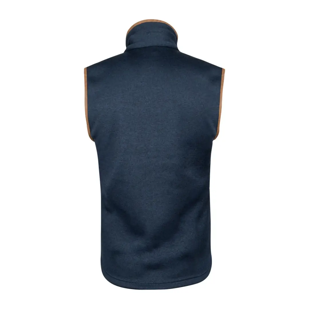 Jack Pyke Melange Fleece Gilet Navy - Image 3
