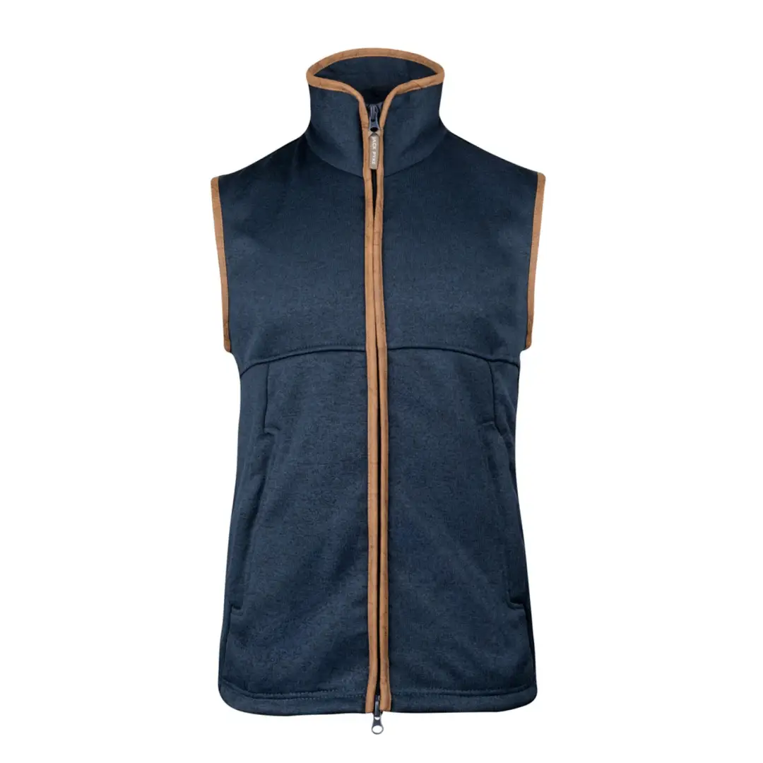 Jack Pyke Melange Fleece Gilet Navy - Image 5