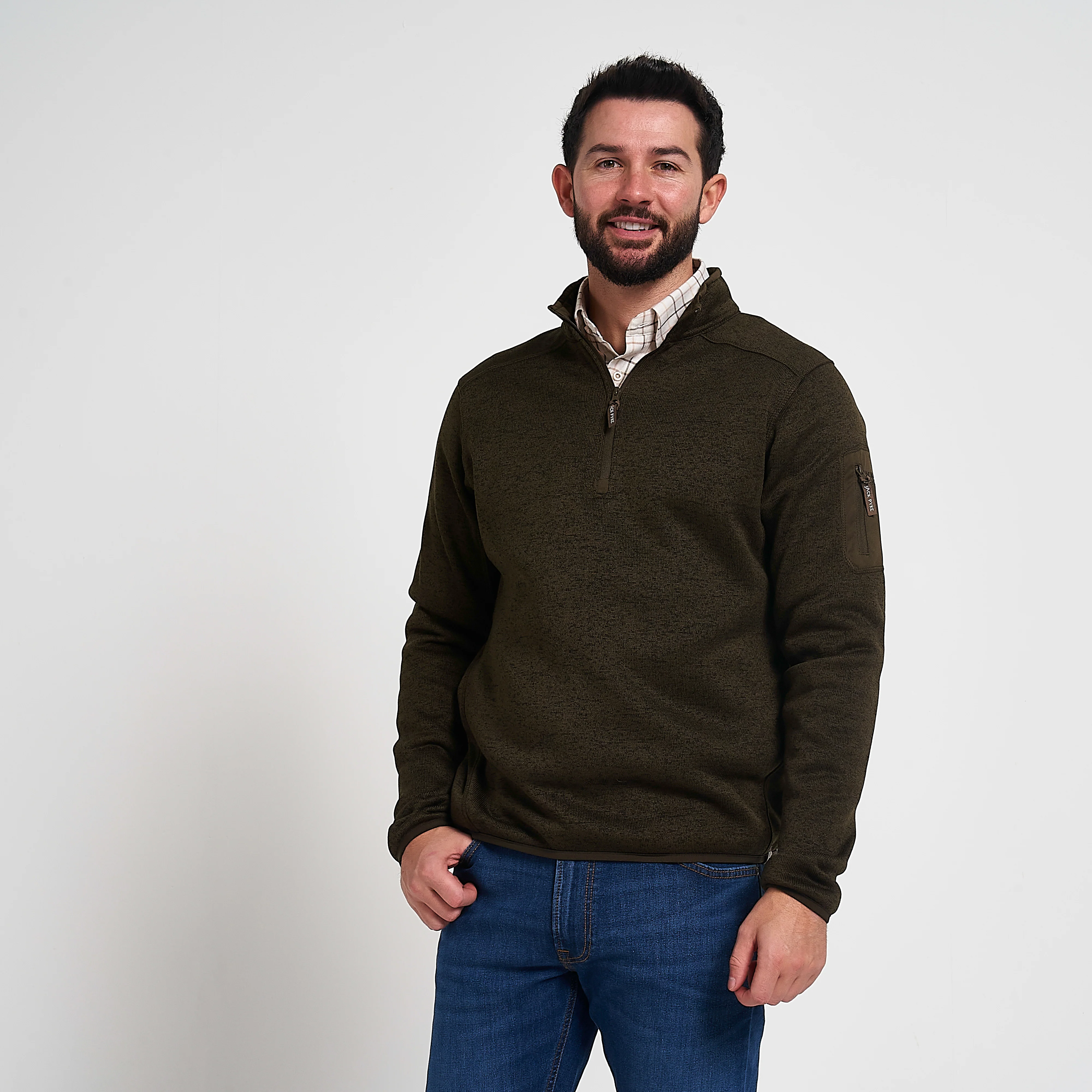 Jack Pyke Melange Quarter Zip Fleece - Image 5
