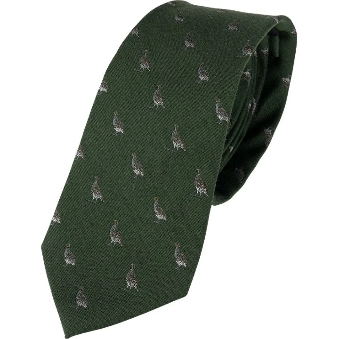 Jack Pyke Partridge Silk Tie