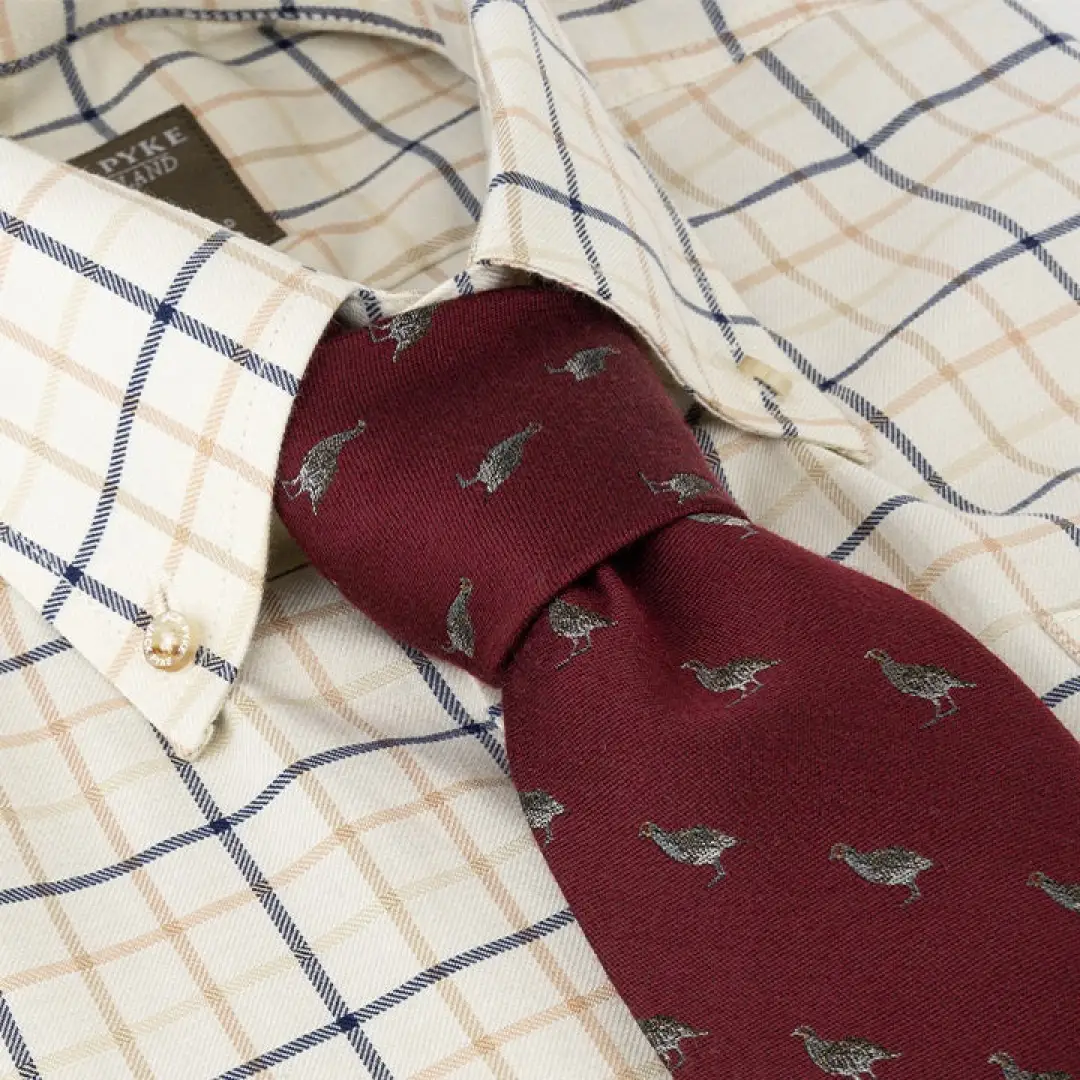 Jack Pyke Partridge Silk Tie - Image 2