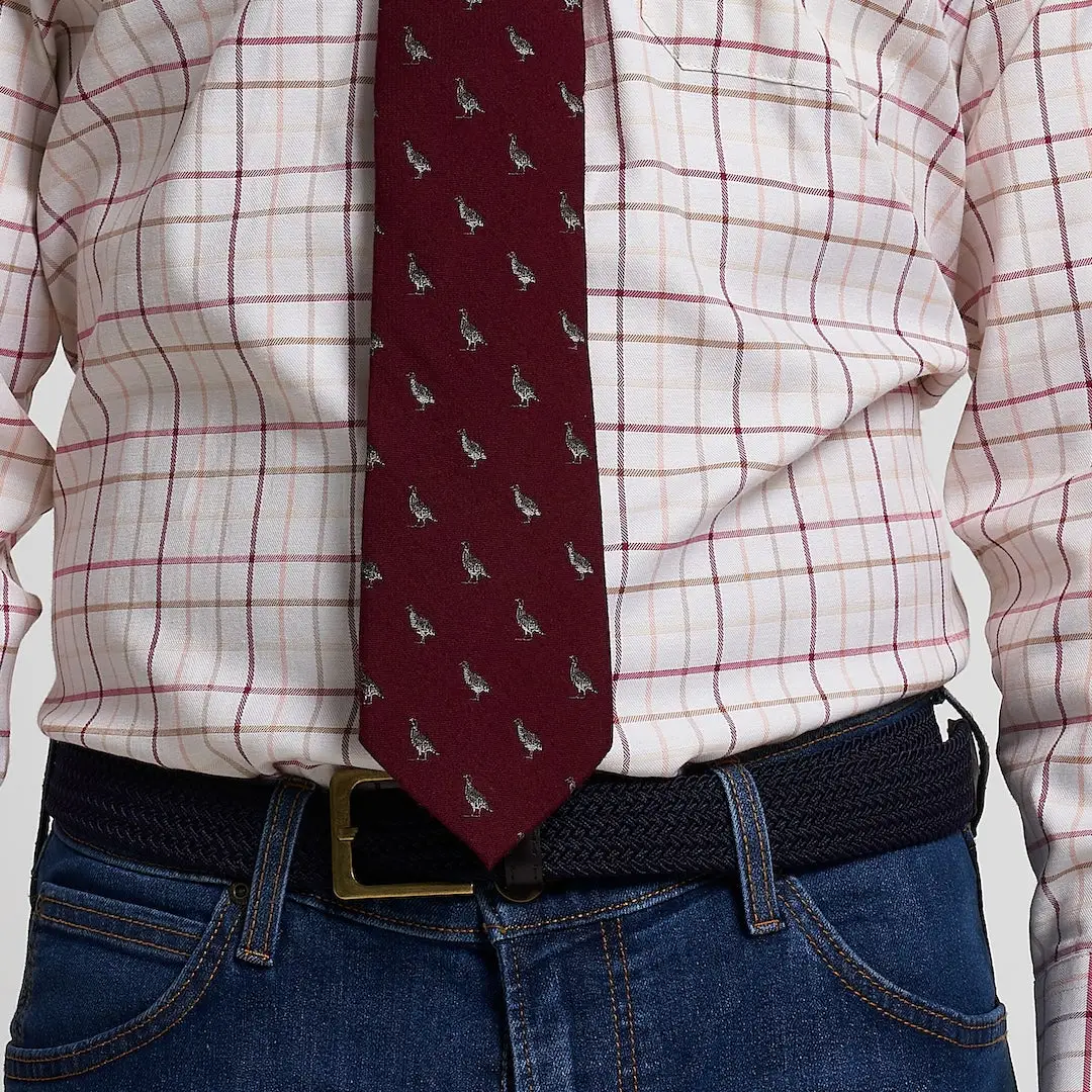 Jack Pyke Partridge Silk Tie - Image 3
