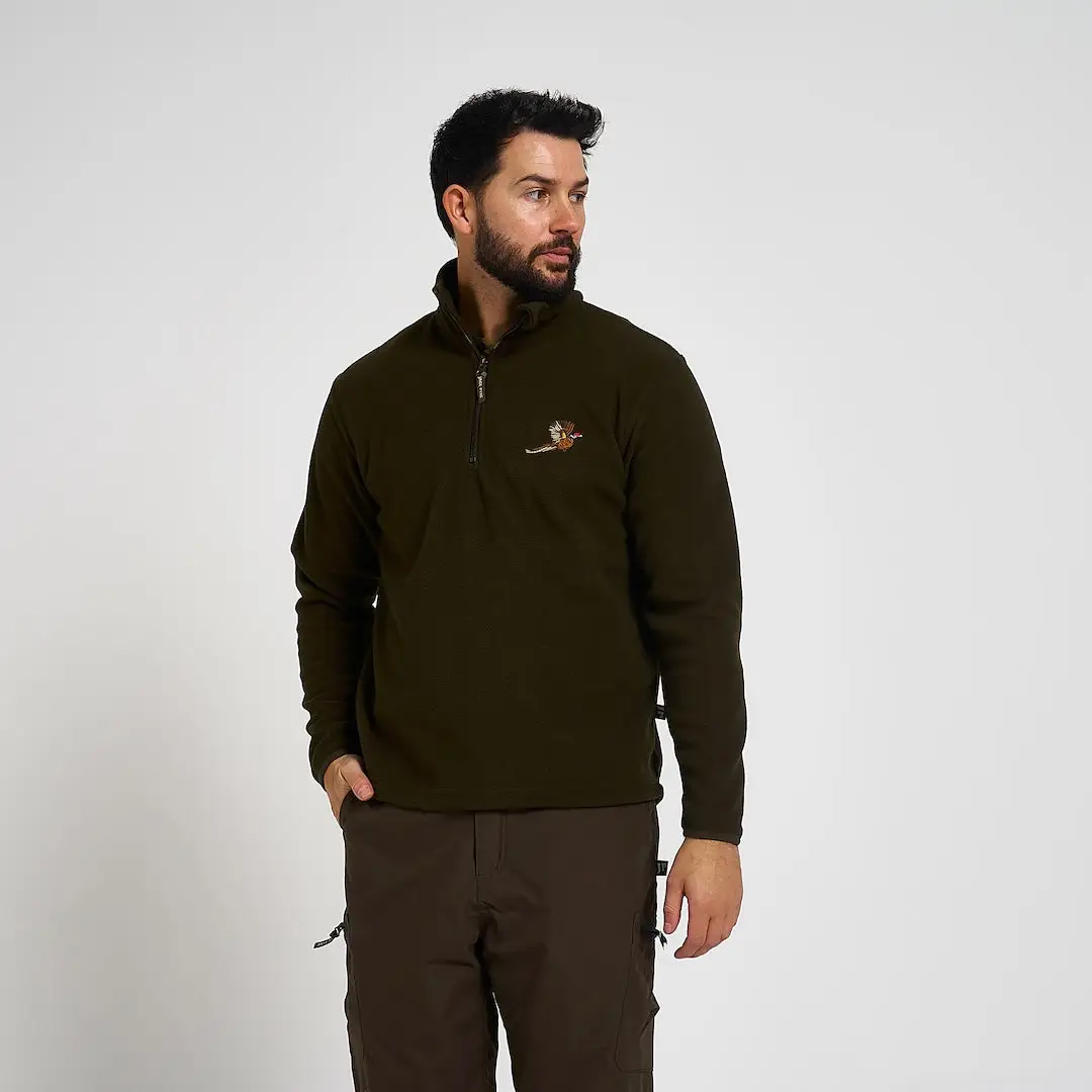 Jack Pyke Pheasant Motif Fleece Top - Image 2