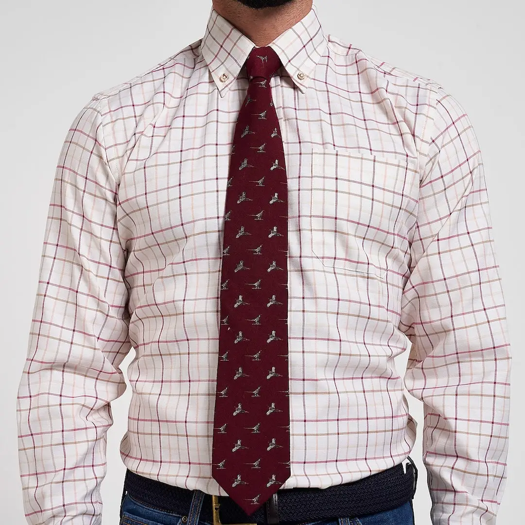 Jack Pyke Pheasant Silk Tie - Image 2