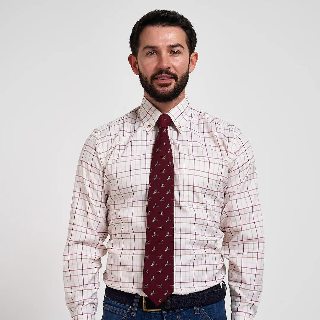 Jack Pyke Pheasant Silk Tie - Image 4