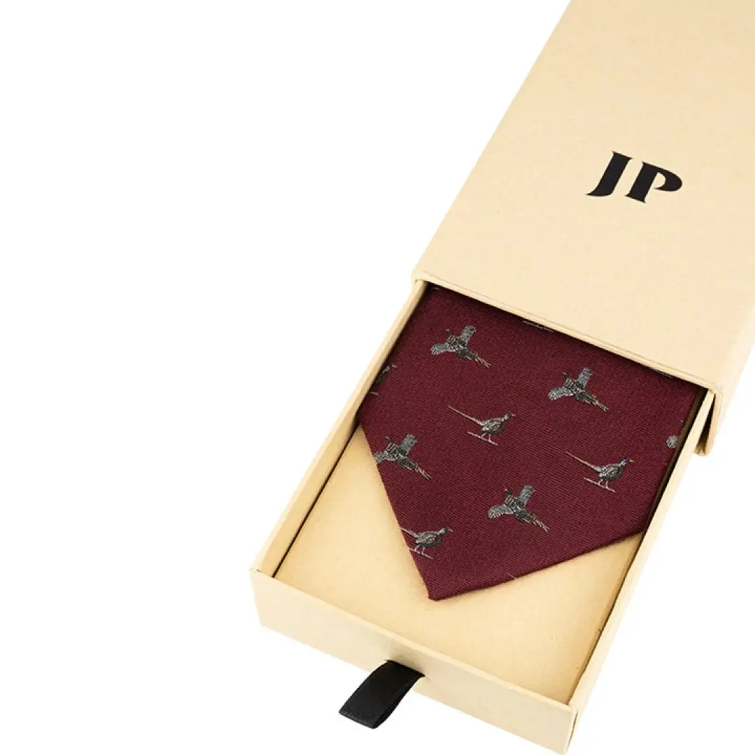 Jack Pyke Pheasant Silk Tie - Image 5