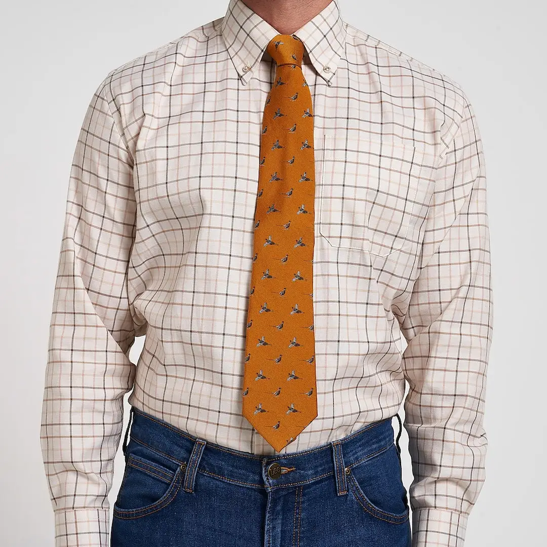 Jack Pyke Pheasant Silk Tie - Image 2