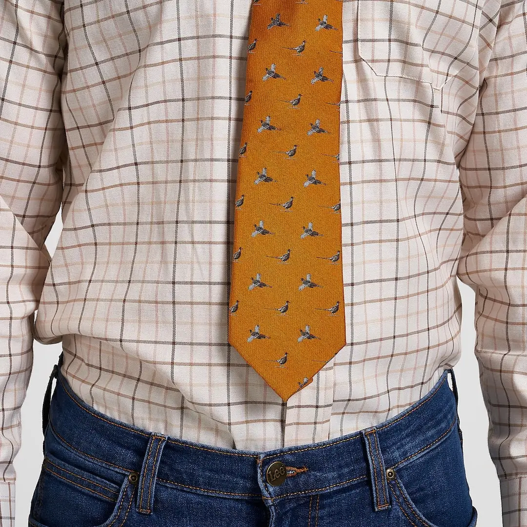 Jack Pyke Pheasant Silk Tie - Image 4