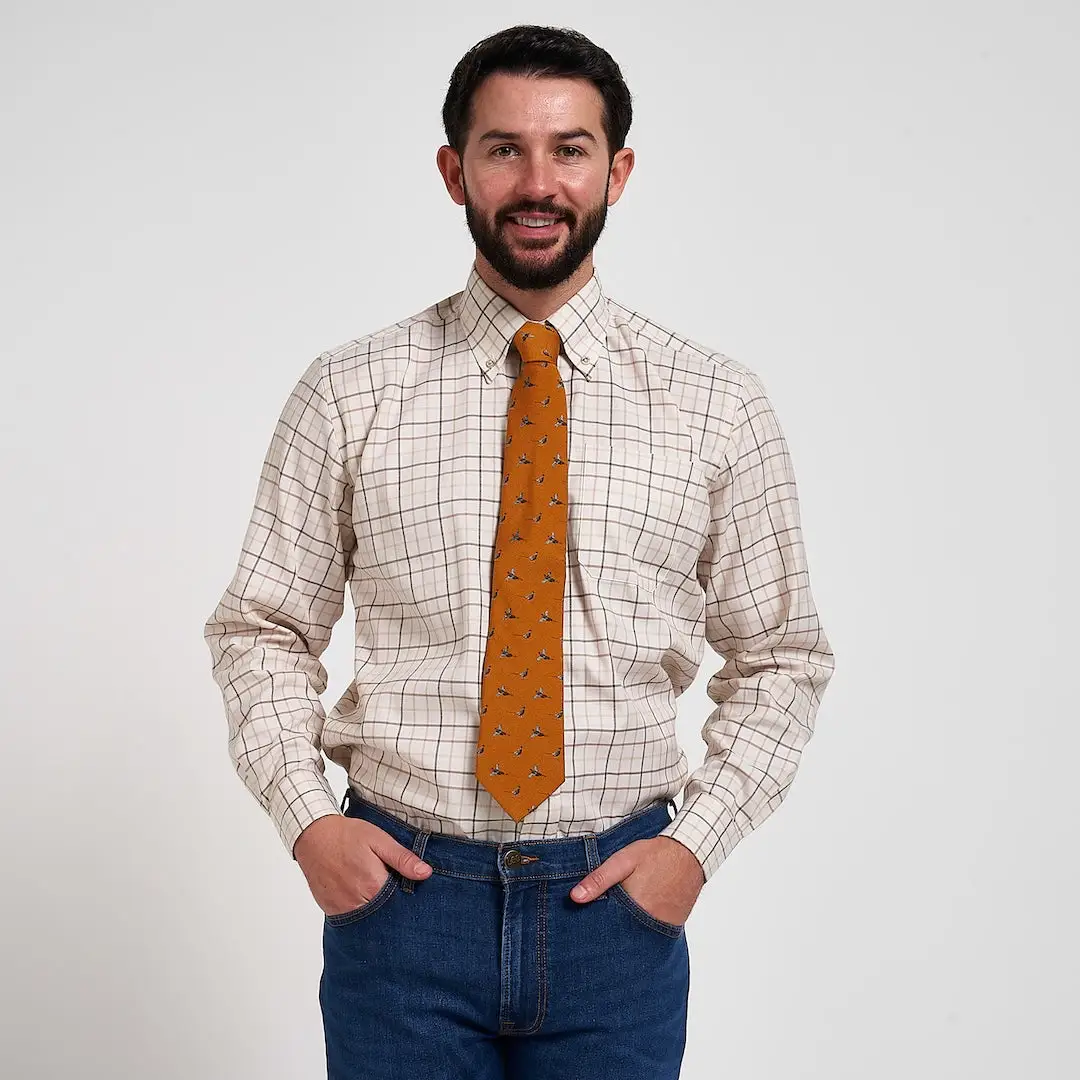 Jack Pyke Pheasant Silk Tie - Image 6
