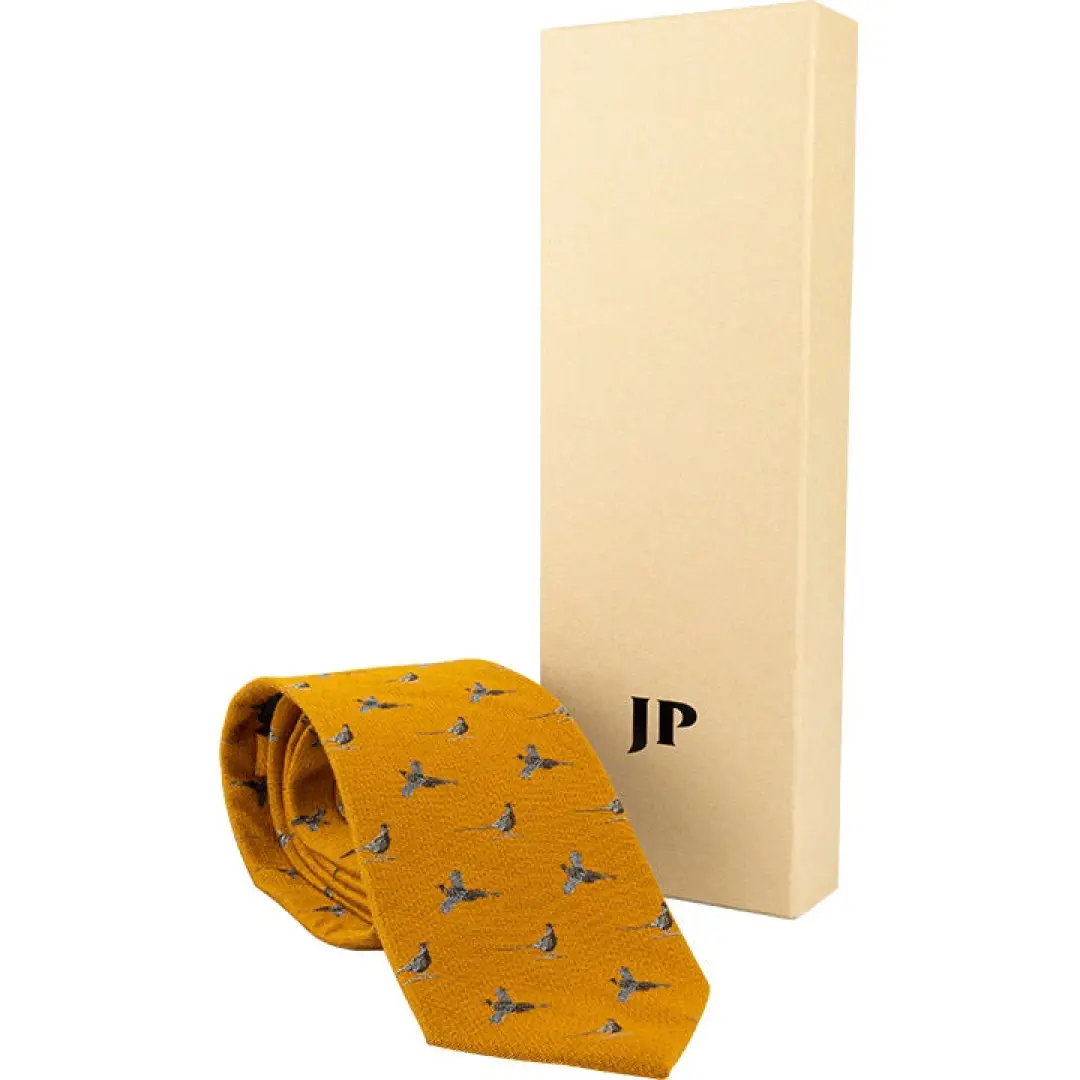 Jack Pyke Pheasant Silk Tie - Image 7