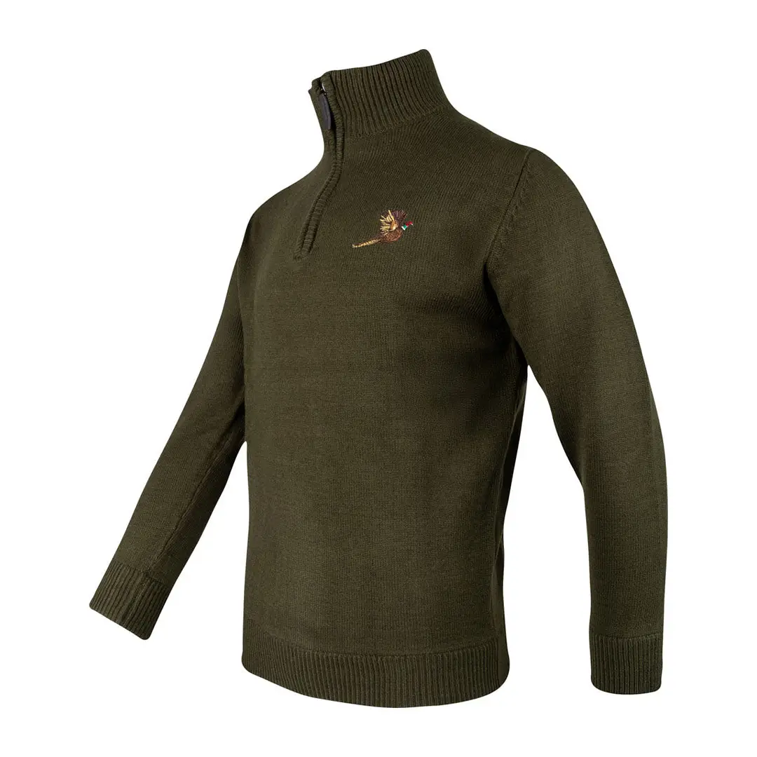 Jack Pyke Pheasant Zip Neck Pullover
