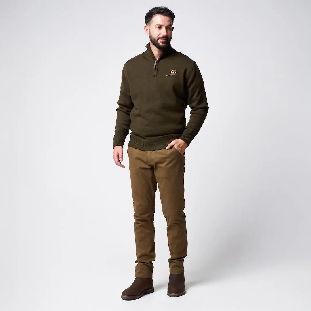 Jack Pyke Pheasant Zip Neck Pullover - Image 10