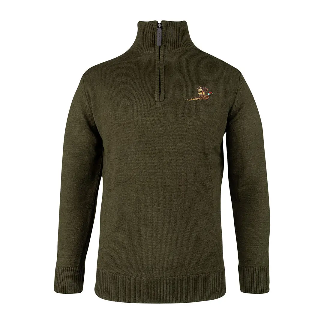 Jack Pyke Pheasant Zip Neck Pullover - Image 5