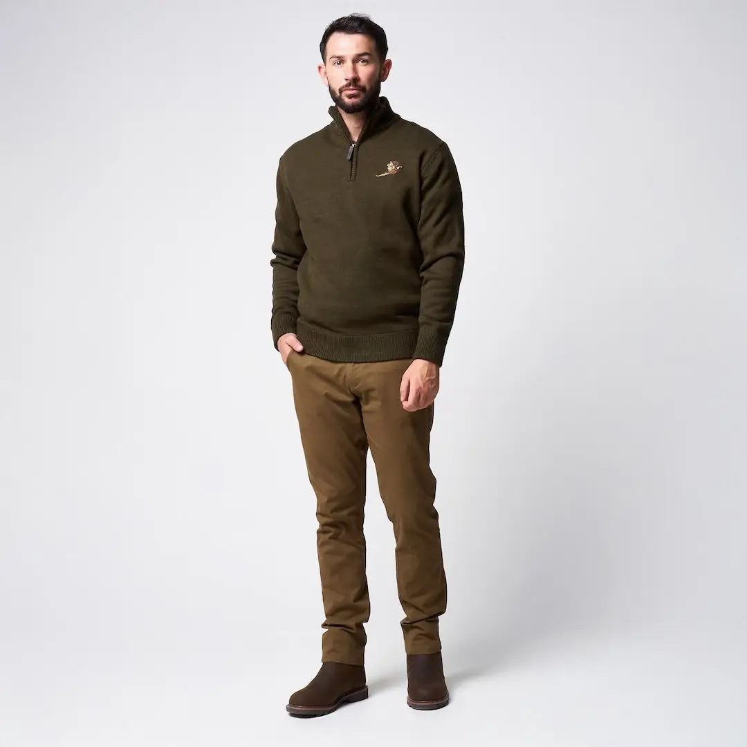 Jack Pyke Pheasant Zip Neck Pullover - Image 6