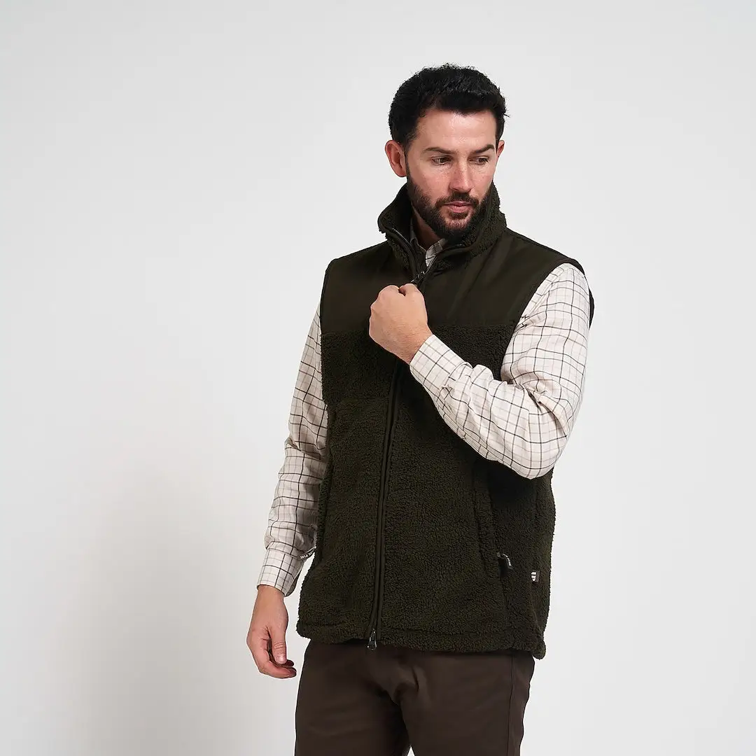 Jack Pyke Sherpa Fleece Gilet - Image 11