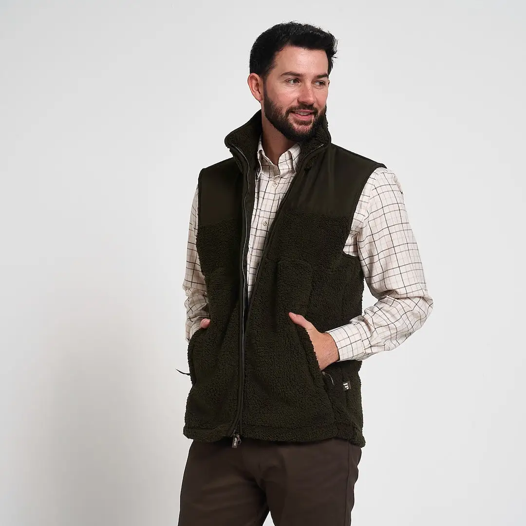 Jack Pyke Sherpa Fleece Gilet - Image 2