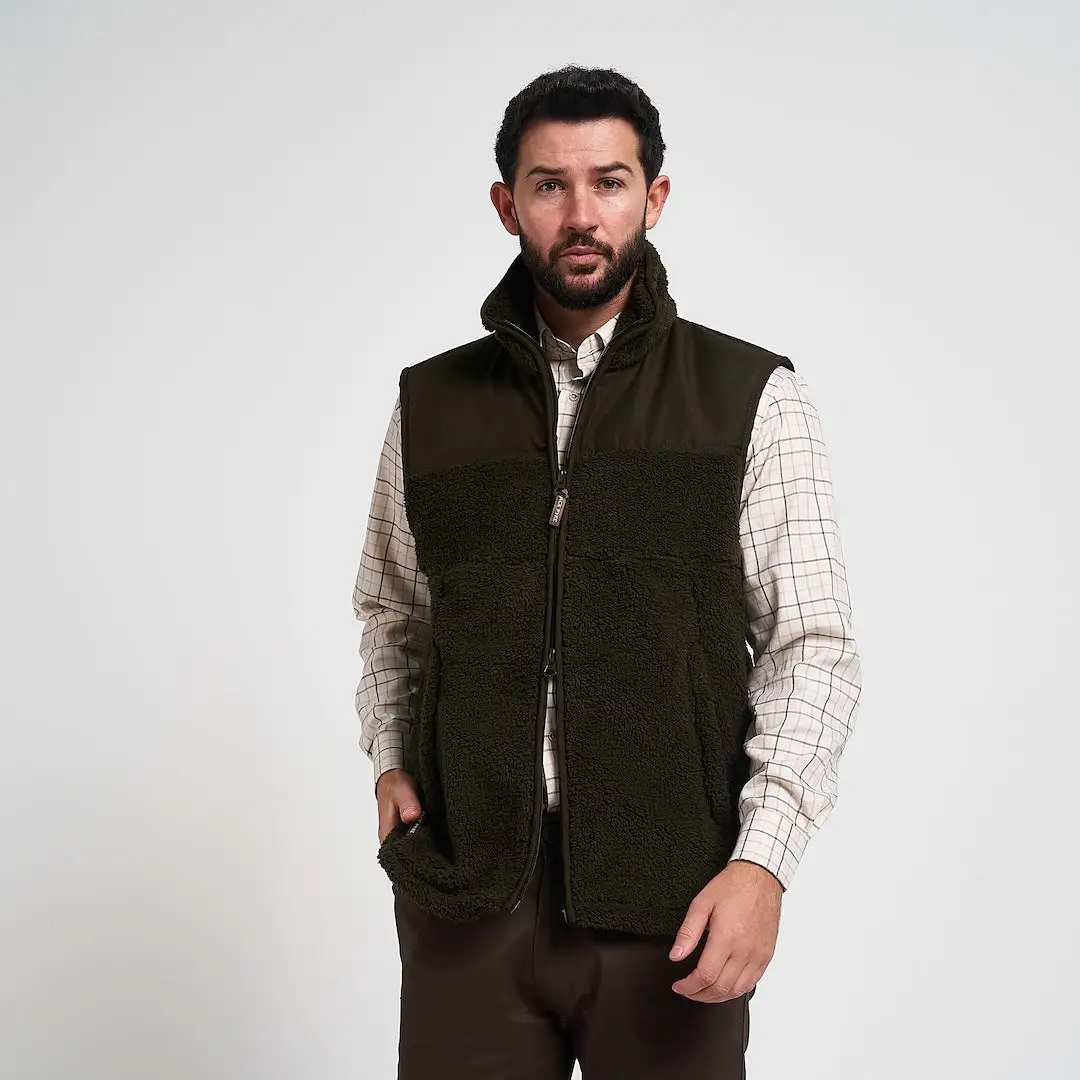 Jack Pyke Sherpa Fleece Gilet - Image 5