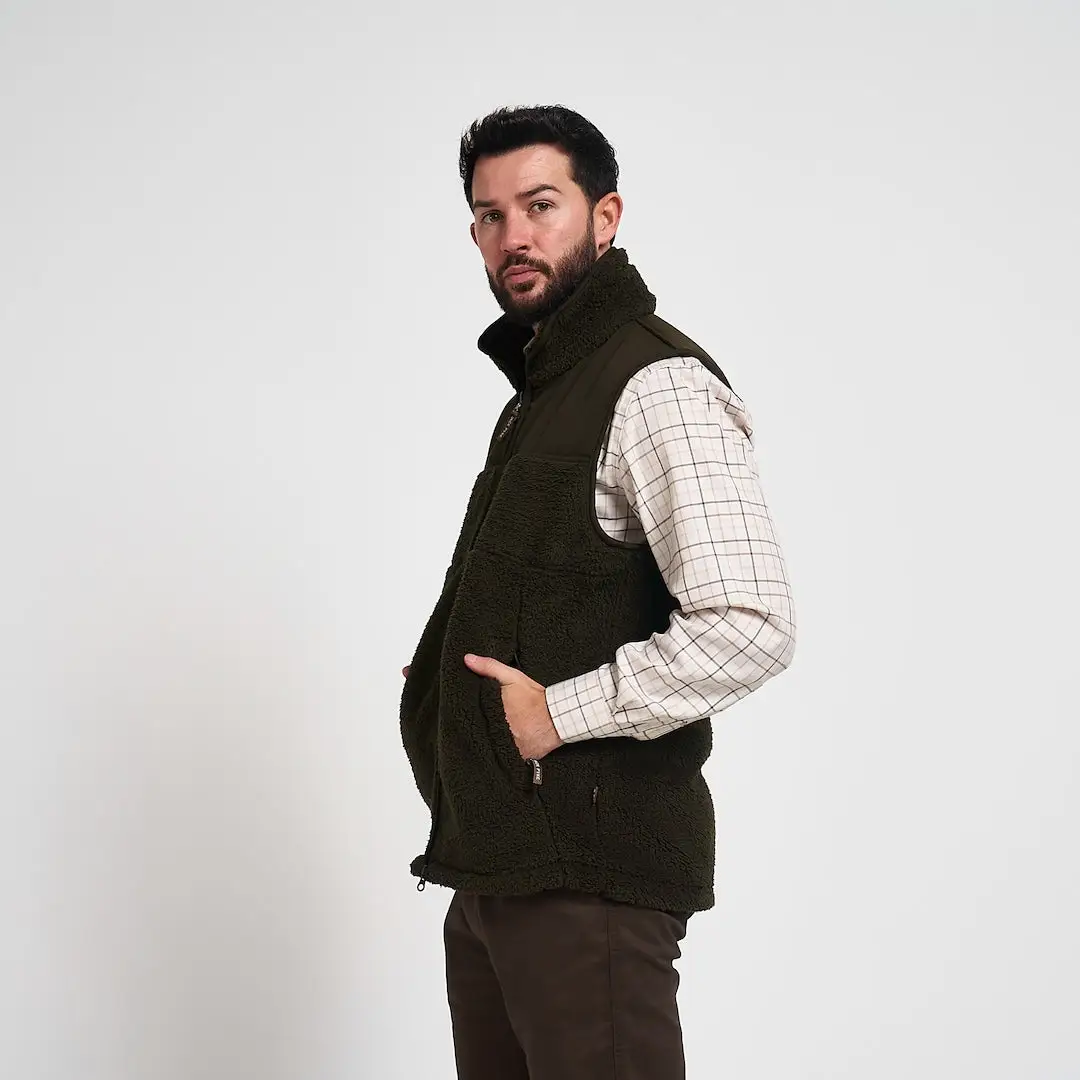Jack Pyke Sherpa Fleece Gilet - Image 8