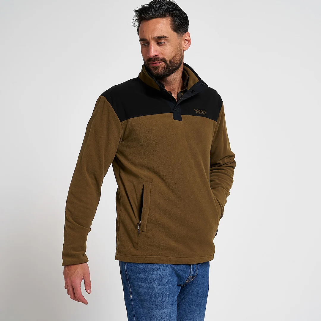 Jack Pyke Snap Neck Fleece Top - Image 10