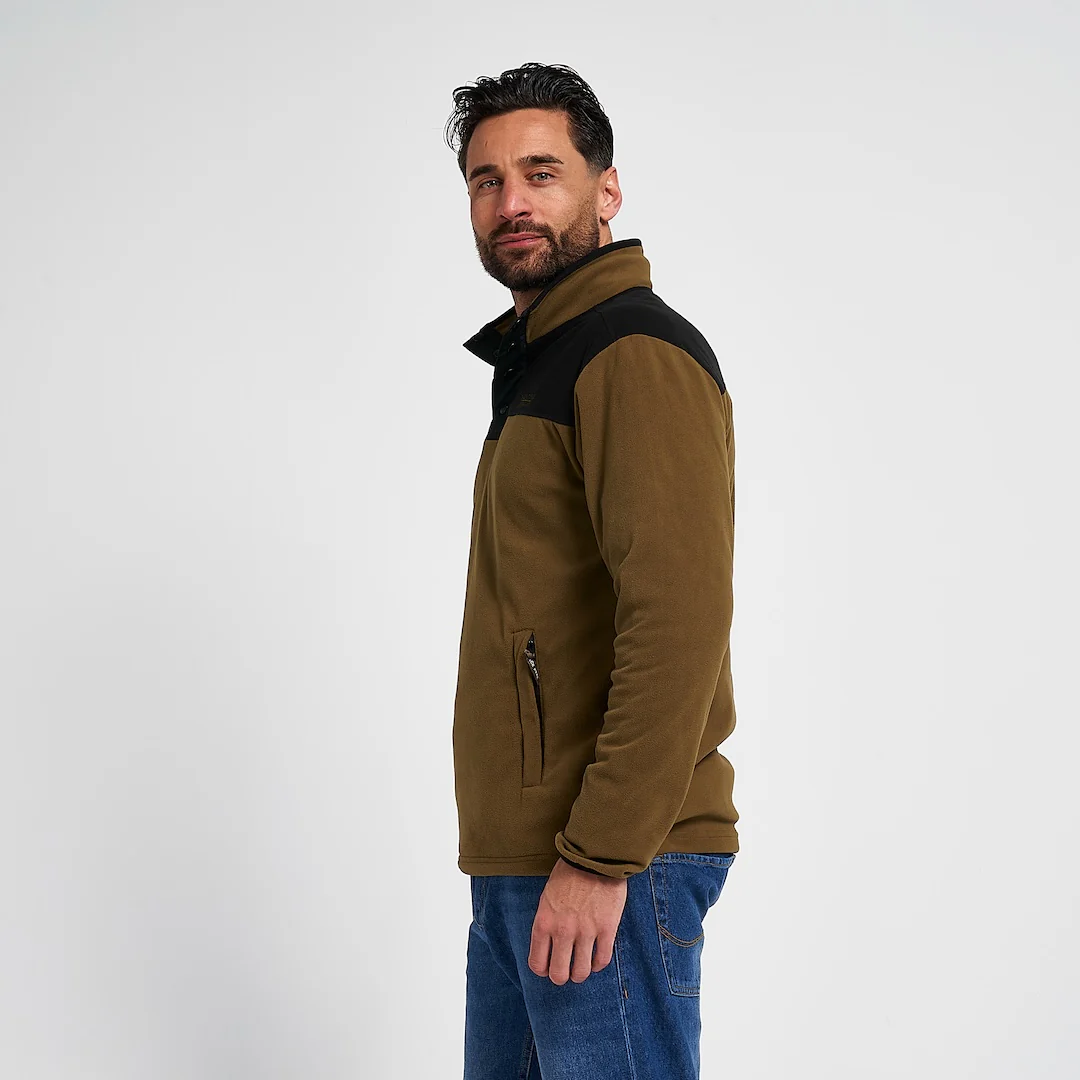 Jack Pyke Snap Neck Fleece Top - Image 14
