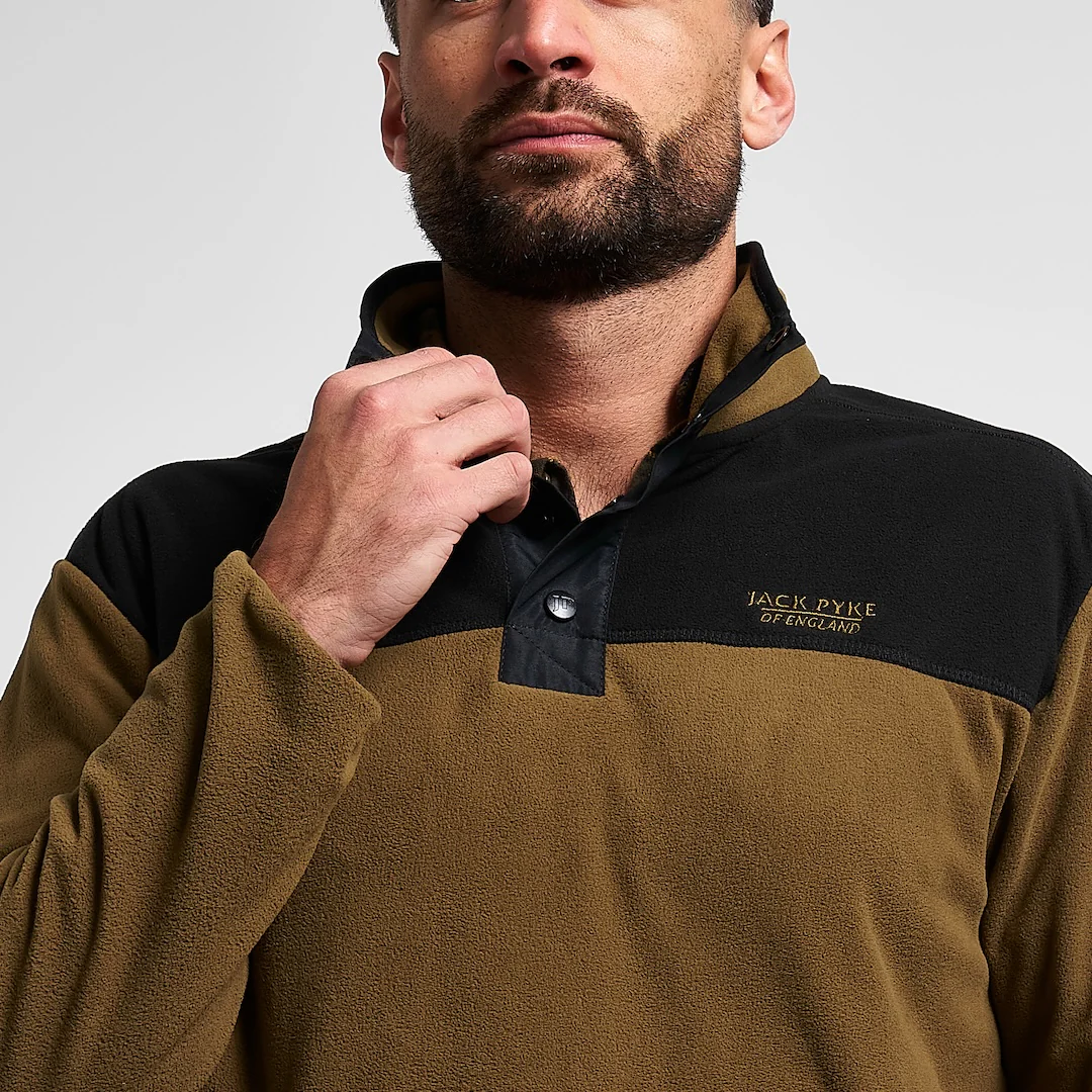 Jack Pyke Snap Neck Fleece Top - Image 16