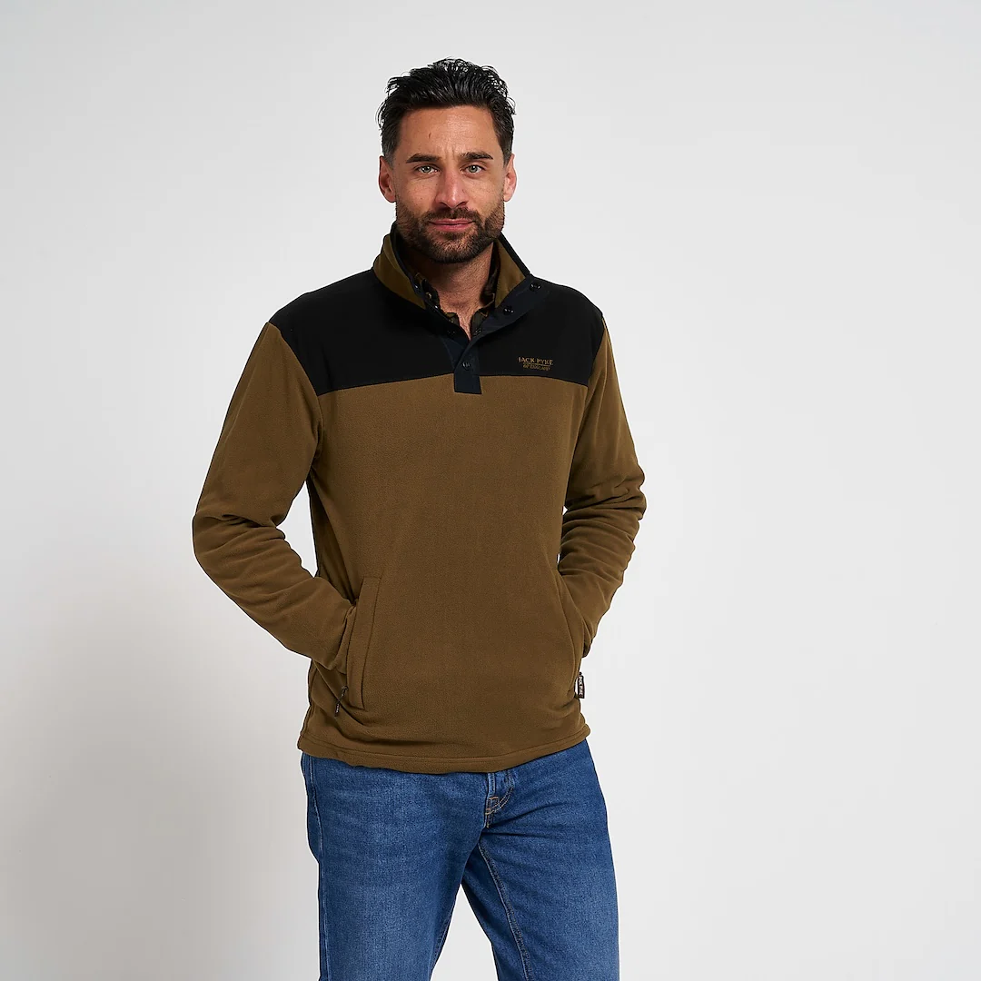 Jack Pyke Snap Neck Fleece Top - Image 2
