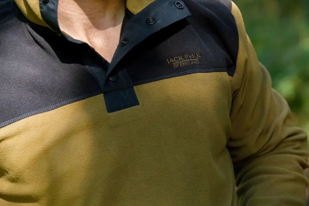 Jack Pyke Snap Neck Fleece Top - Image 5