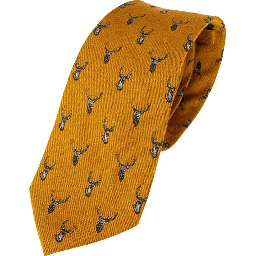 Jack Pyke Stag Silk Tie