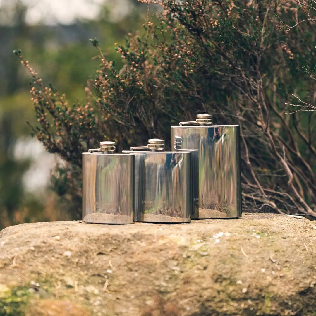 Jack Pyke Stainless Steel Hip Flask - Image 2