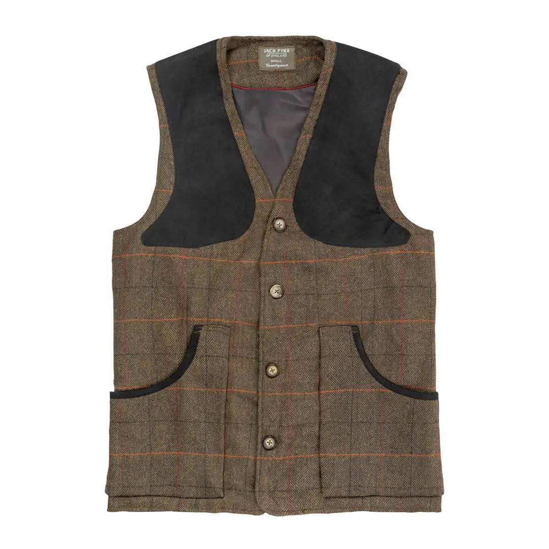 Jack Pyke Tweed Shooting Vest - Image 10